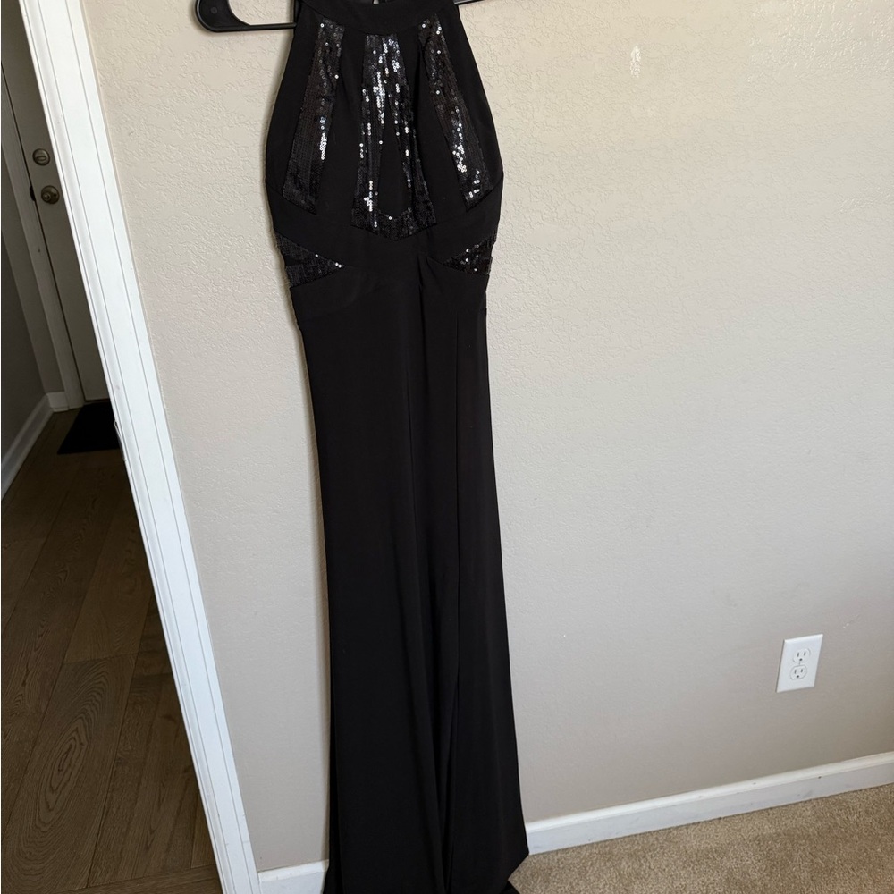 Elegant Black Evening Dress